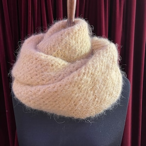 Super Soft Luxurious Cowl/Infinity Scarf - Superfine Alpaca and Merino Wool. Made to order