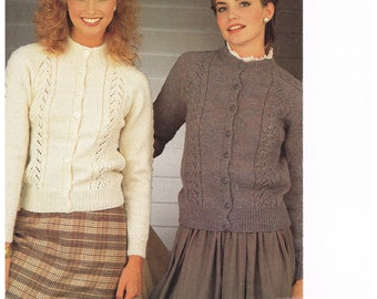 Cabel and Lace Sweater