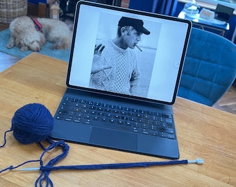 Want Steve McQueen’s Hand Knit Aran Jumper?  We can knit it for you!