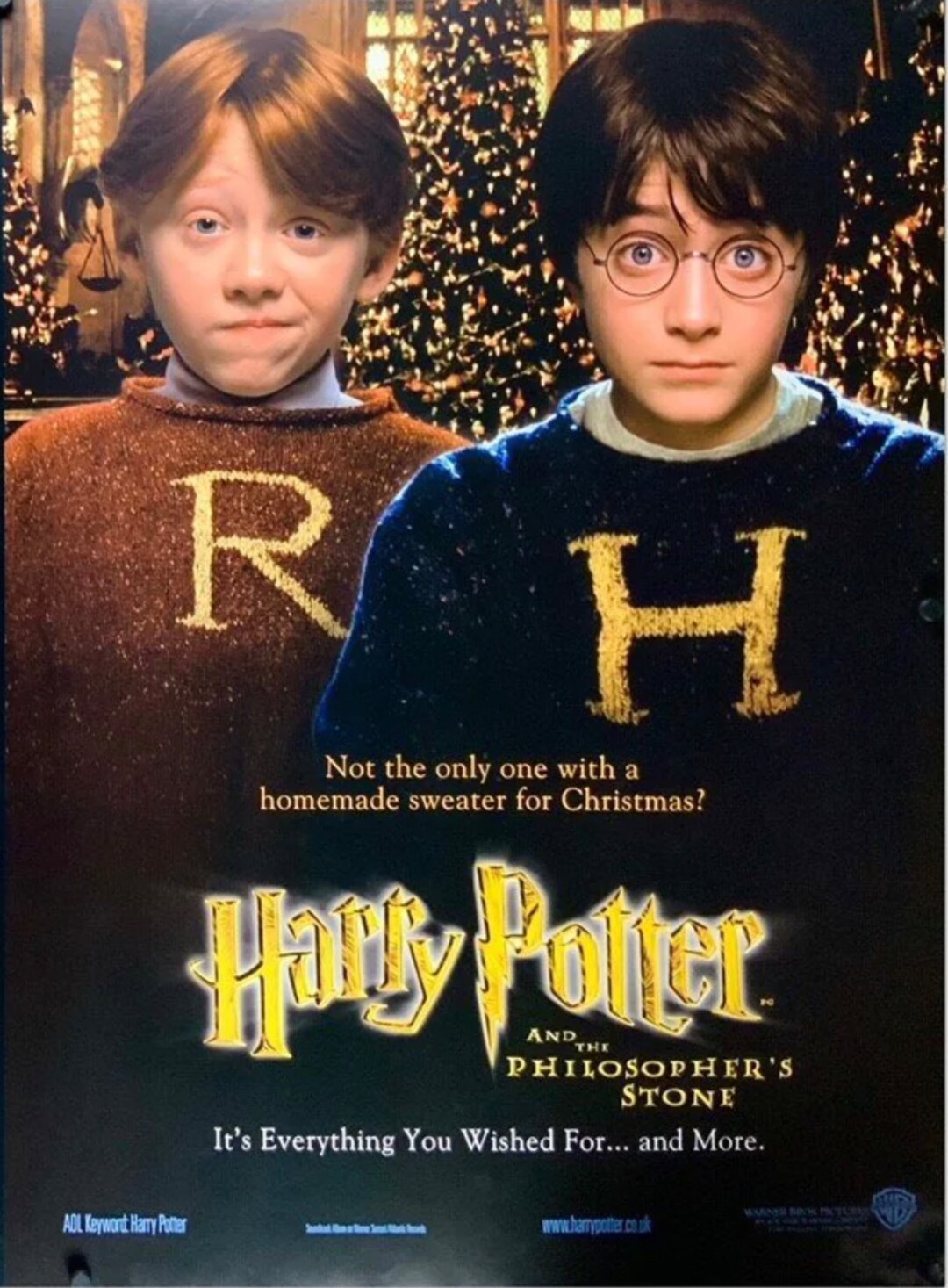 Harry Potter the Weasley Jumper Get Harrys Jumper for Your Etsy