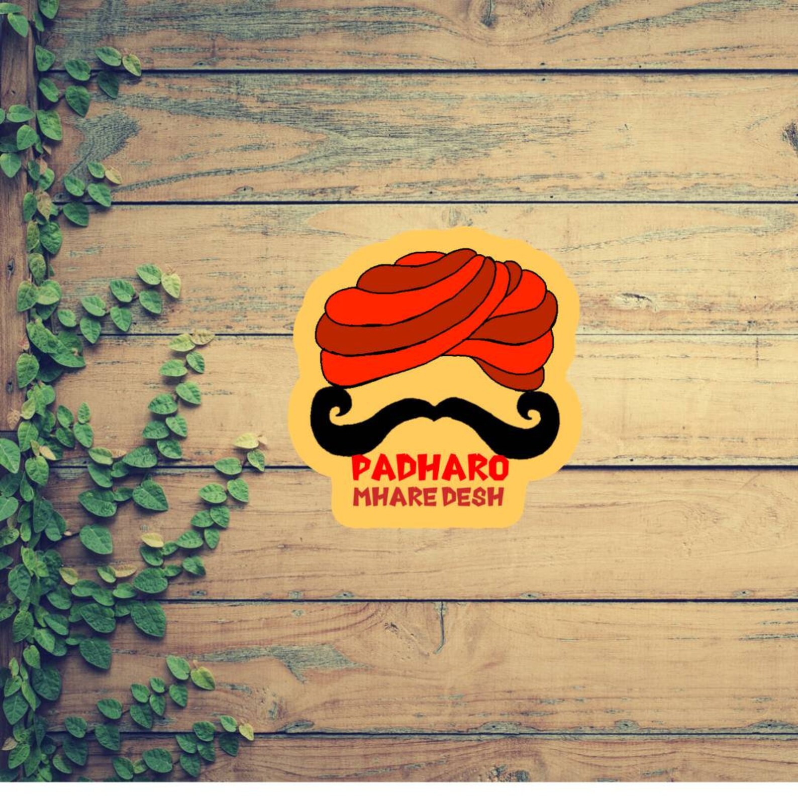Indian Rajasthani sticker colorful sticker rajasthani Etsy
