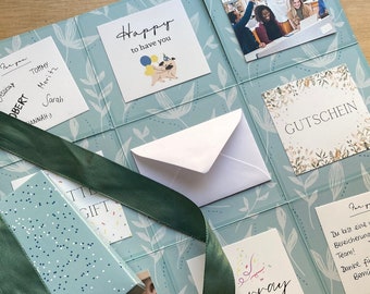 Gift box for employees and colleagues, farewell gift for colleagues, promotion, corporate gift idea, anniversary gift
