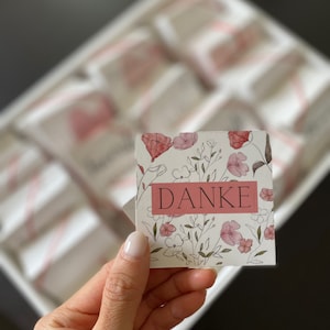 Dankeschön Geschenkbox, Danke Explosionsbox, Danke Geschenk