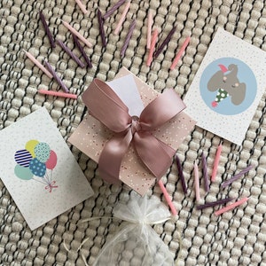Geburtstagsgeschenk Box, rosa mit Sprüchen und Fotos, Überraschung Geschenkidee für Freundin Bild 5