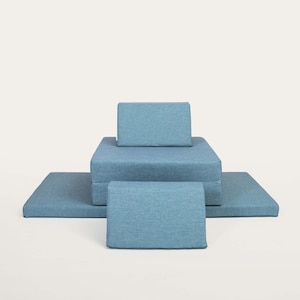 Foam blocks set Toddler gift Play gym Foam couch Foam playset Activity play set, Kid furniture Toddler playhouse, Soft play block couch foam
