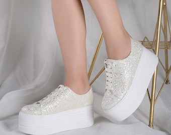 wedge platform sneaker