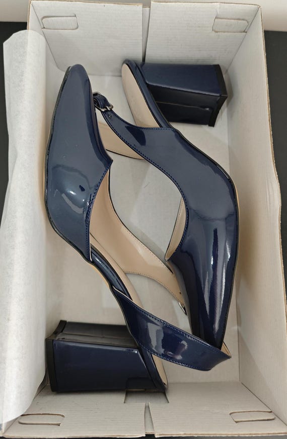 Abendschuhe Pumps Damen Blockabsatz Untergrößen, Damenpumps