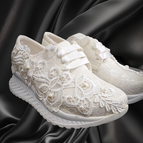 Lace Wedding Shoes - Etsy