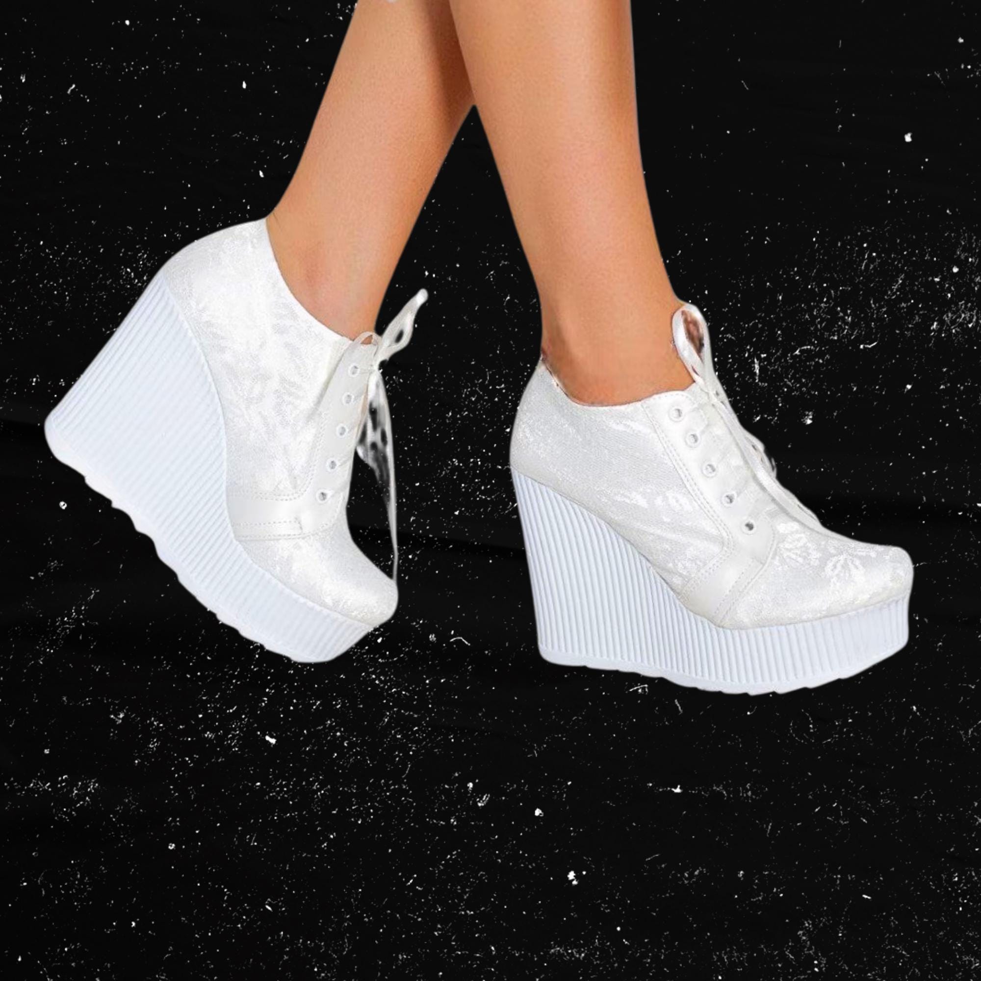 Zeppe bianche da sposa Italia