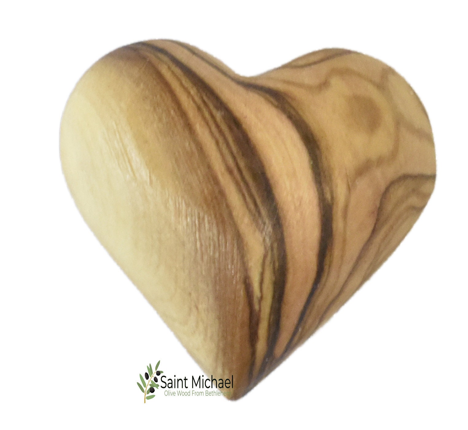  Corazones de madera de olivo, corazones de madera, forma de  corazón 3D, corazón de mano, regalo único para amigos y familiares (3 x 3  pulgadas) : Hogar y Cocina