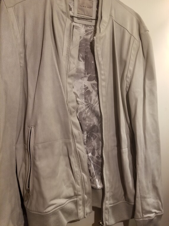 Zara Man Leather Jacket