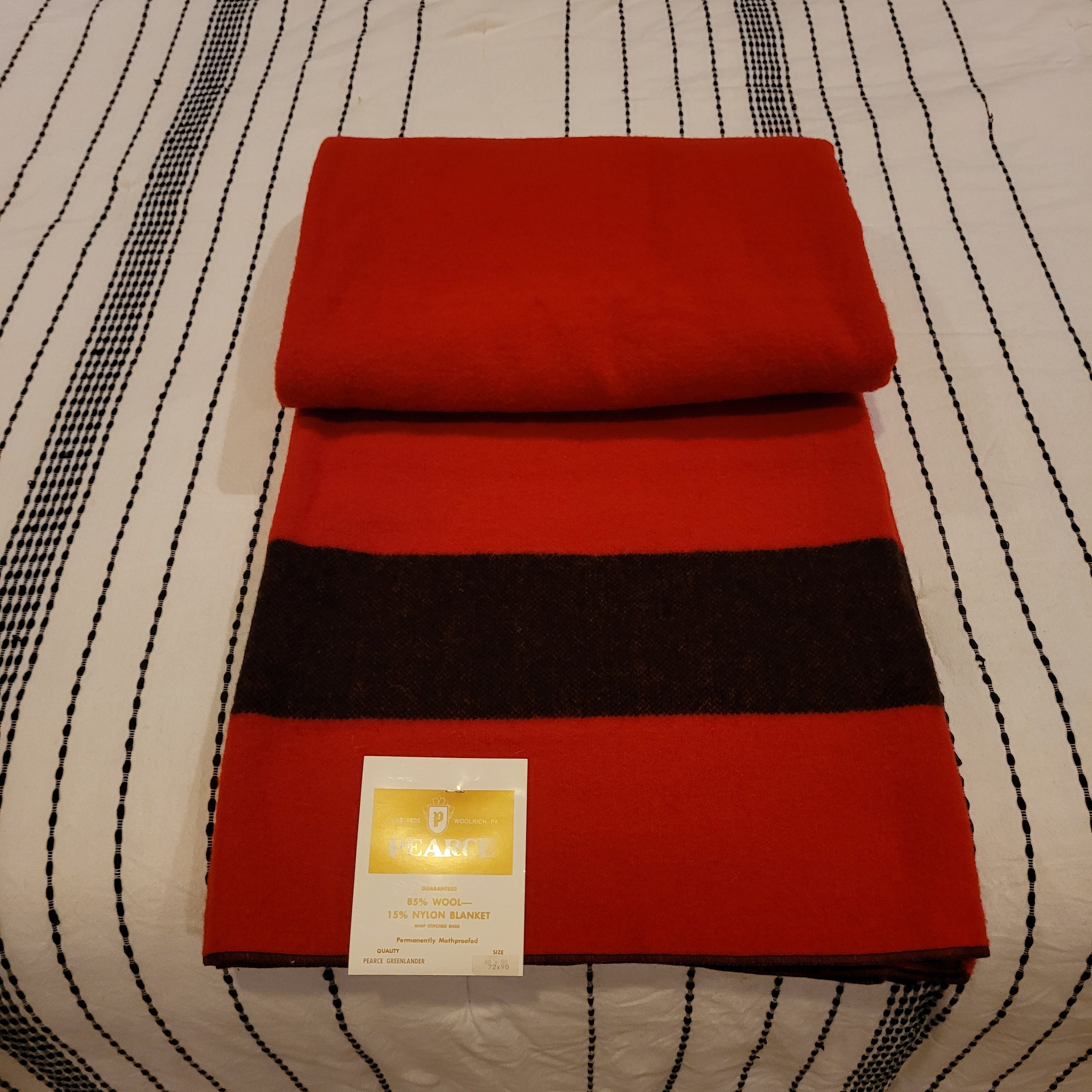 Pearce woolrich blanket new arrivals