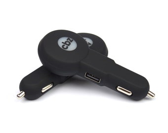 USB In-Car Charger with 2 USB ports