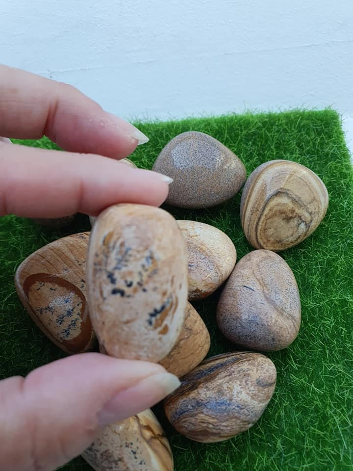 Pierre Roulée Jaspe Paysage