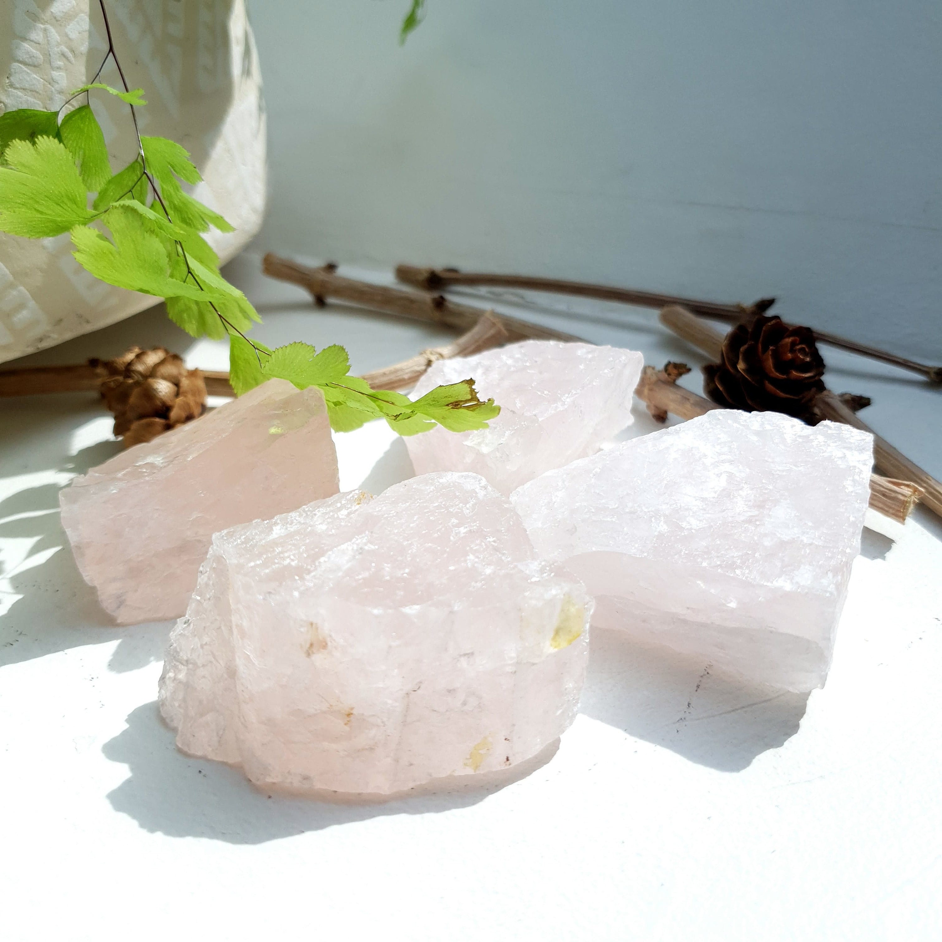 Pierre Brute Quartz Rose