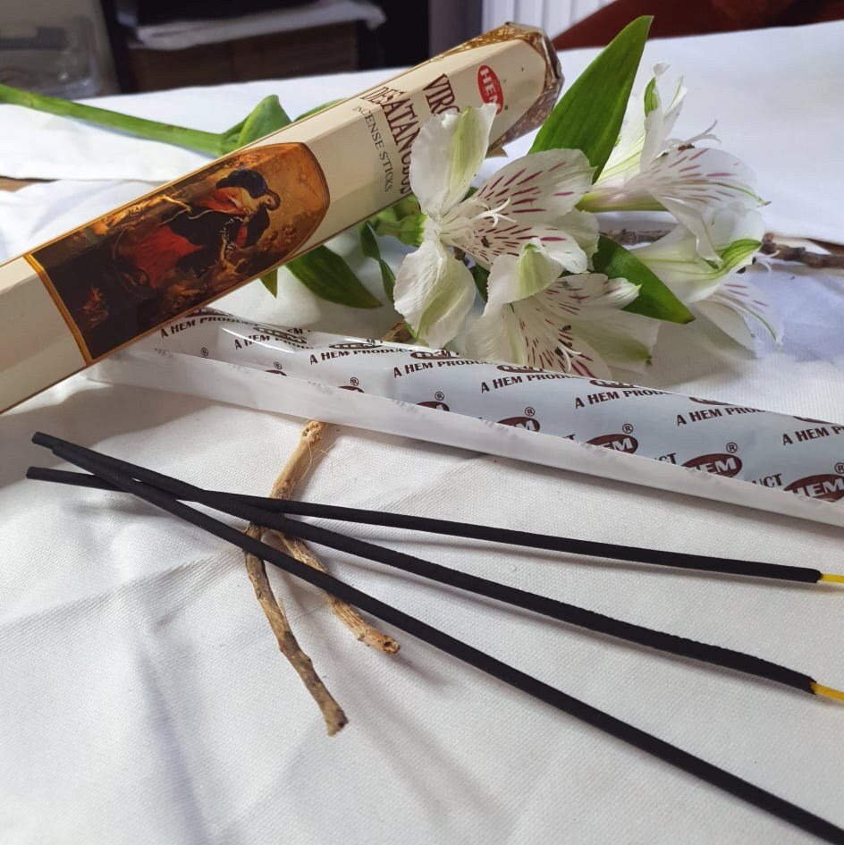 Bâtons d'encens Virgen Desatanudos | Marie Qui Défait Les Noeuds Hem Product