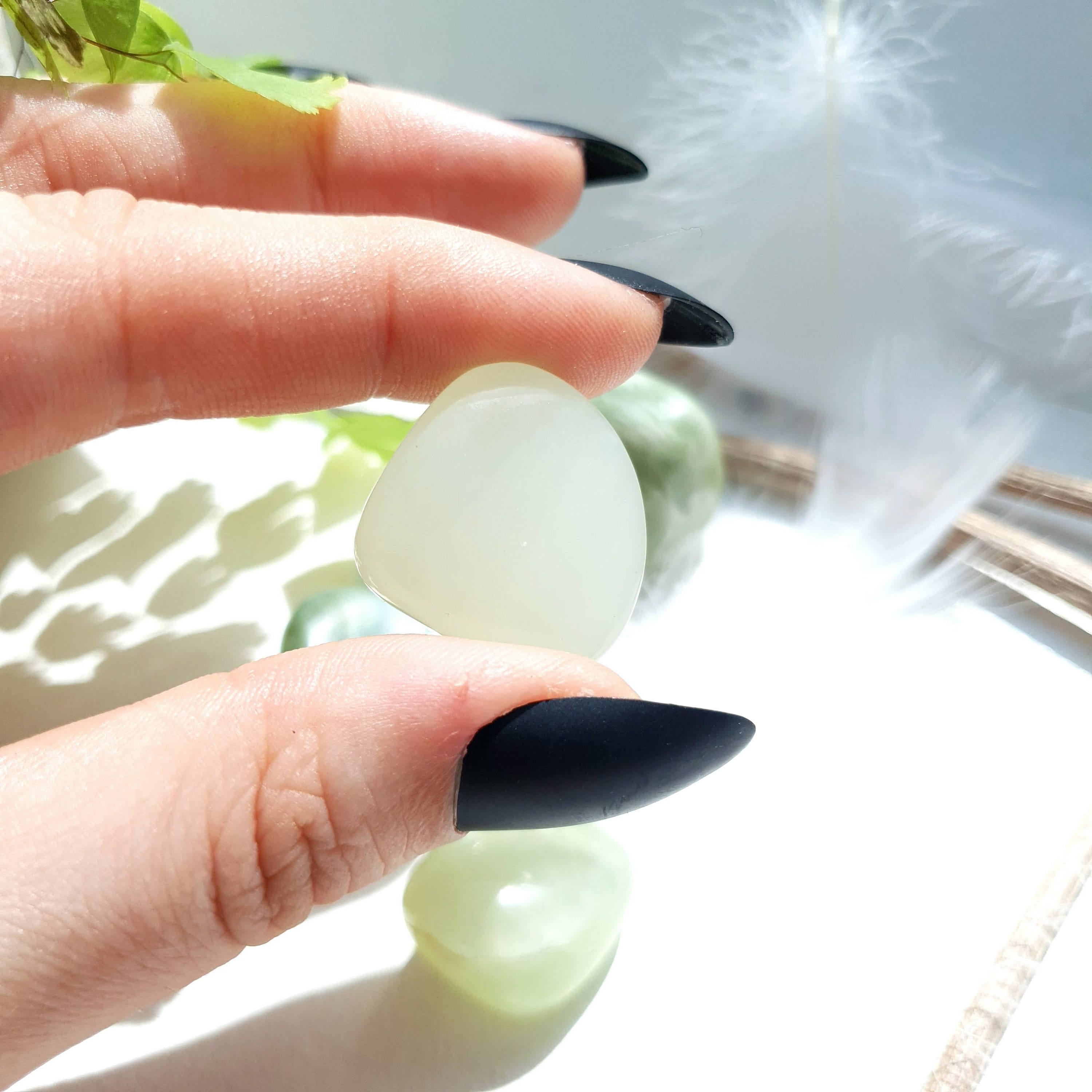 Pierre Roulée Jade de Chine