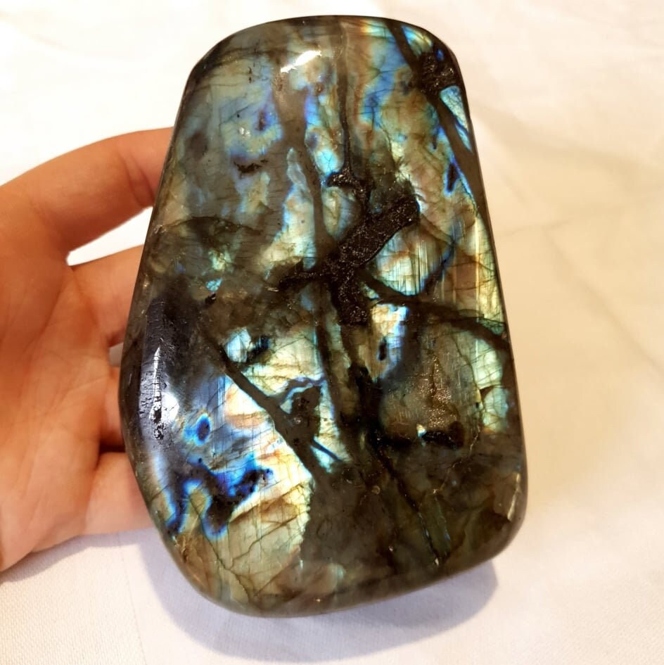 Bloc Labradorite
