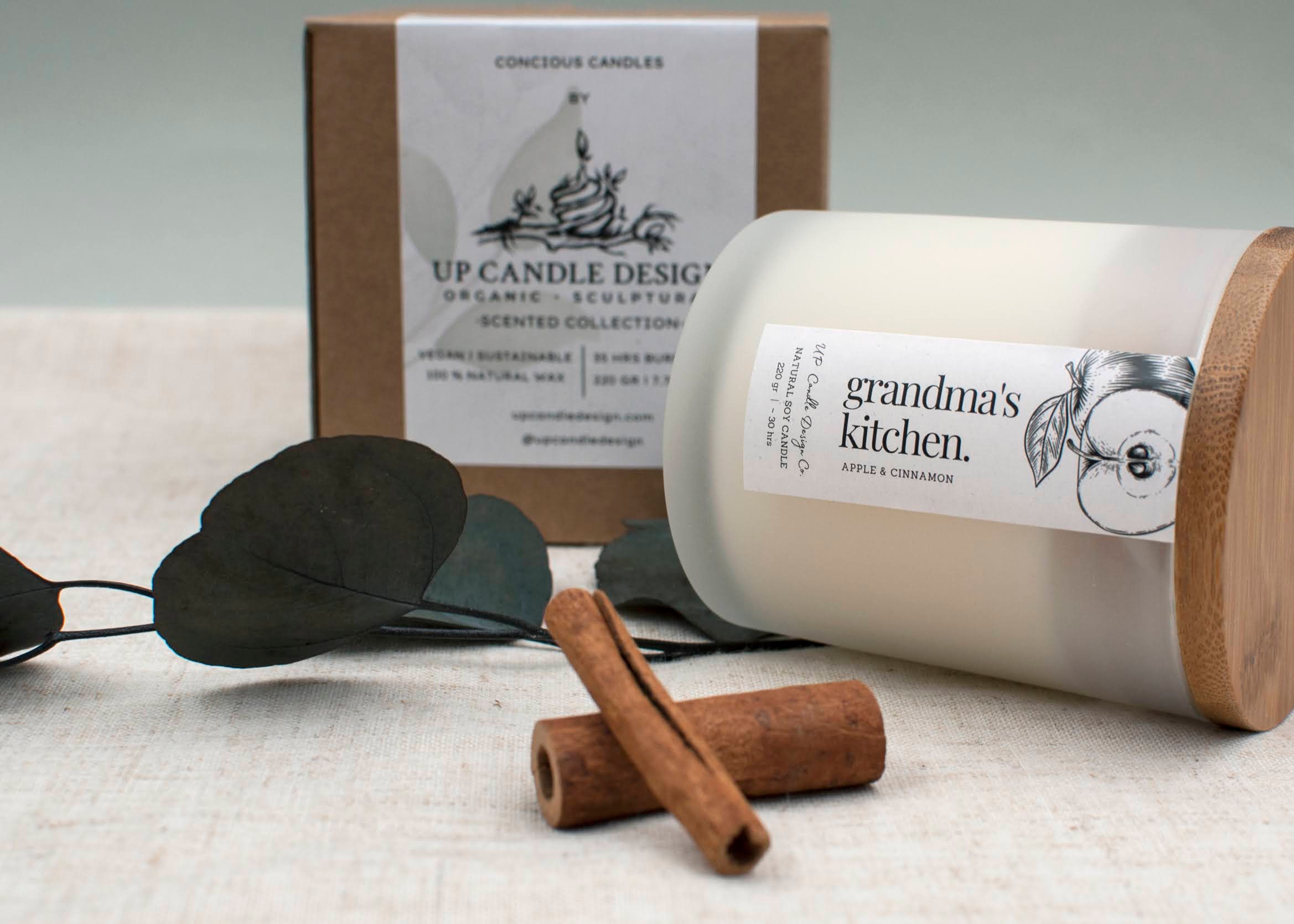 Grandma's Kitchen Candle - Butter & Apple Scented Candle