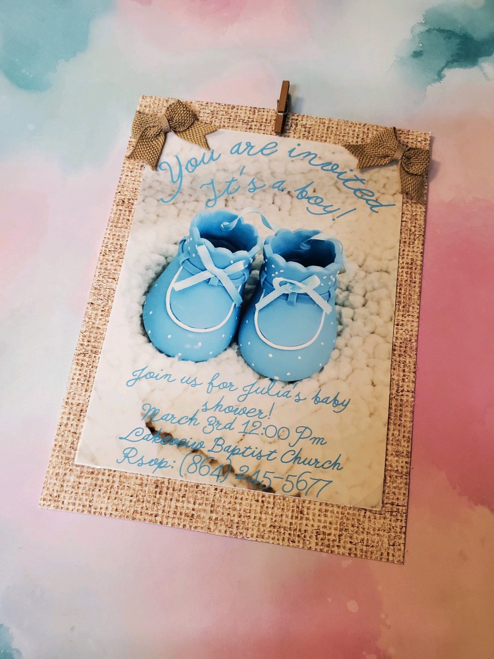 Custom Baby Shower Invitations Etsy
