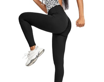 Fitness and Yoga Jumpsuit long animal print