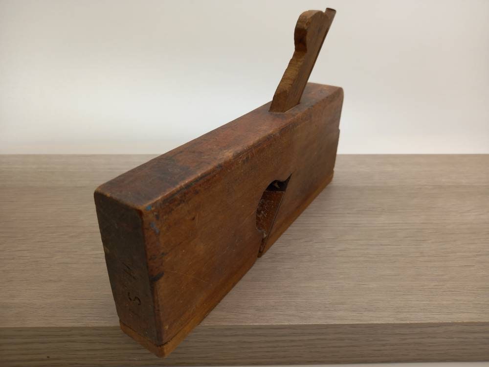 Antique Wooden Hand Planer Antique Tools Wood Plane Etsy