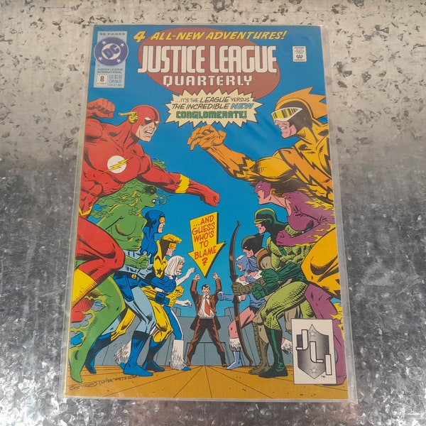 Vintage Comic Book Justice League Quarterly Autumn 92 DC comic