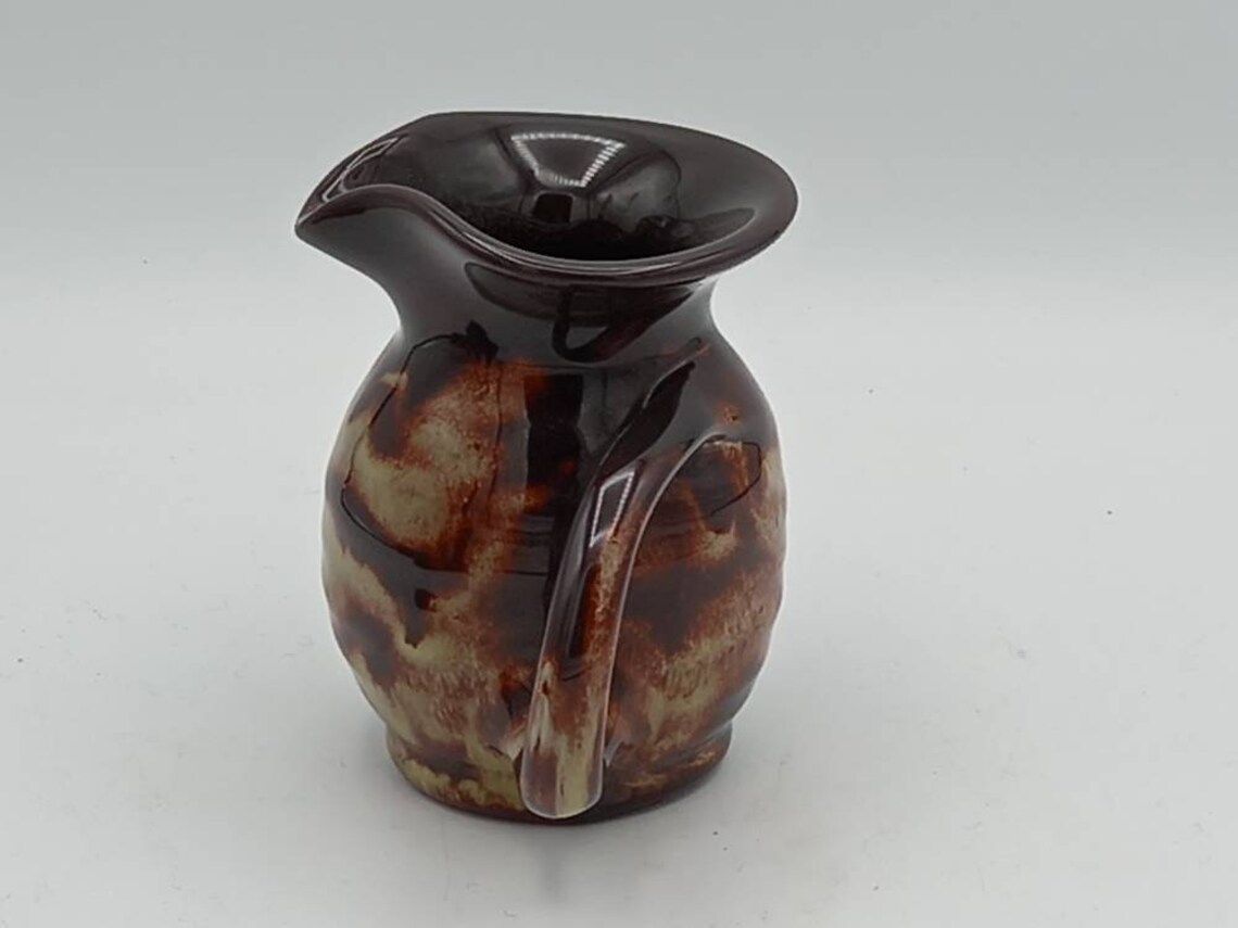 Welsh Ewenny Pottery Creamer / Small Vintage Milk Jug. Etsy