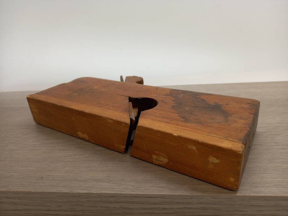 Antique Wooden Hand Planer Antique Tools Wood Plane Etsy
