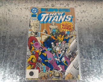 Vintage Comic Book The New Titans Museum Madness DC Comic, 92