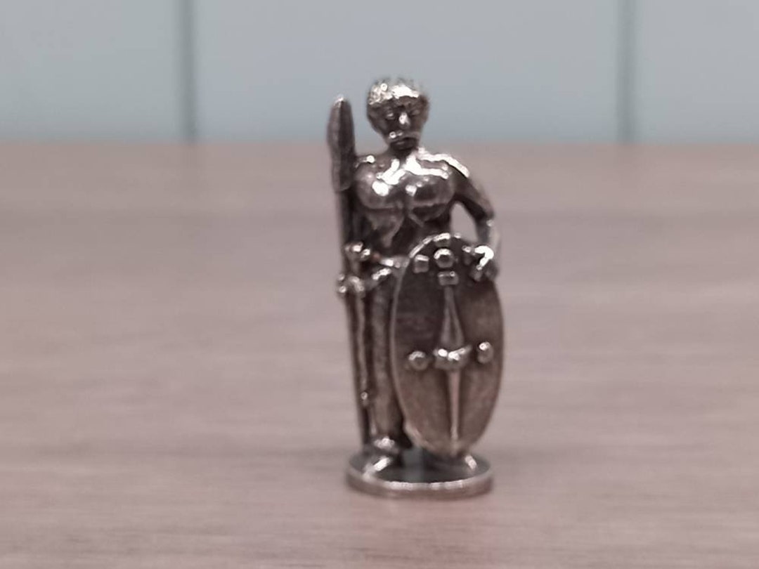 Vintage Toy Pewter Figurine Period, Warrior, Westair. Celtic Warrior C