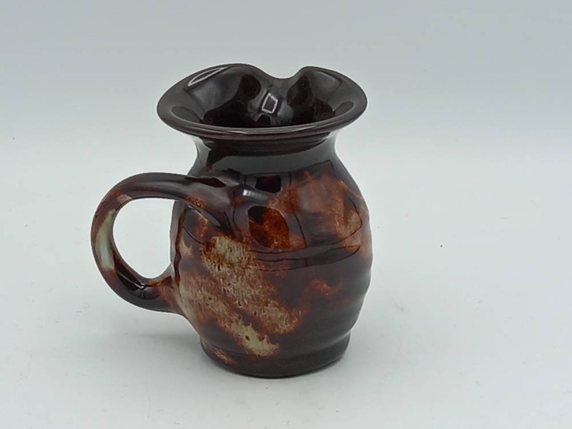 Welsh Ewenny Pottery Creamer / Small Vintage Milk Jug. Etsy