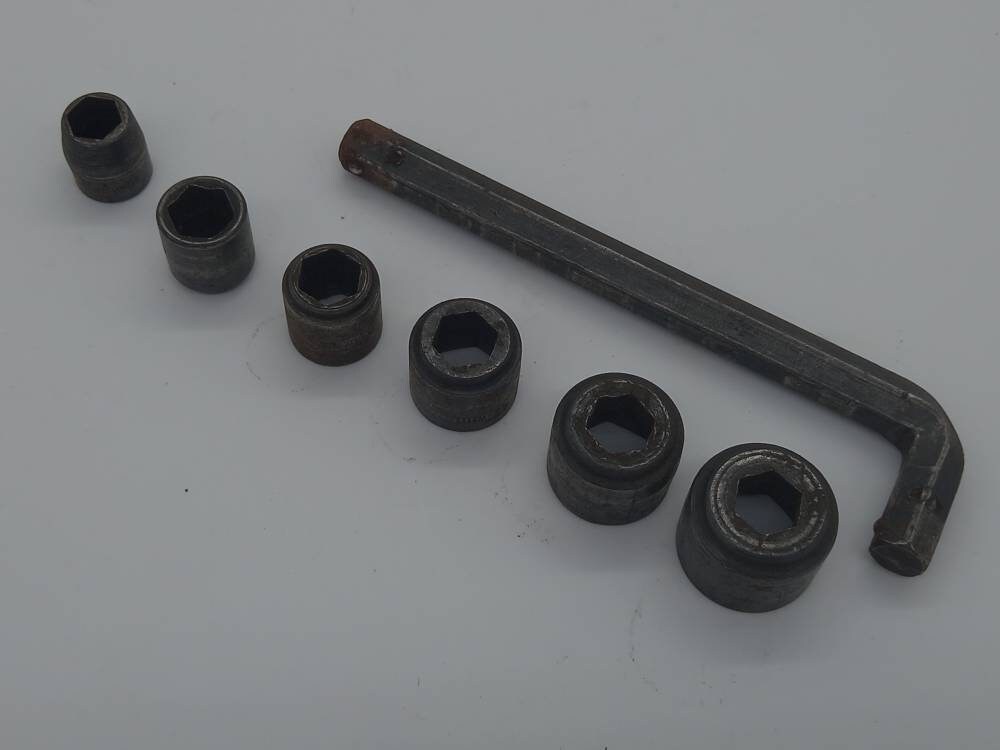 Vintage Socket Set in Tin Hexagon Key. Vintage Tools. Etsy