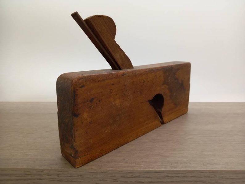 Antique Wooden Hand Planer Antique Tools Wood Plane Etsy
