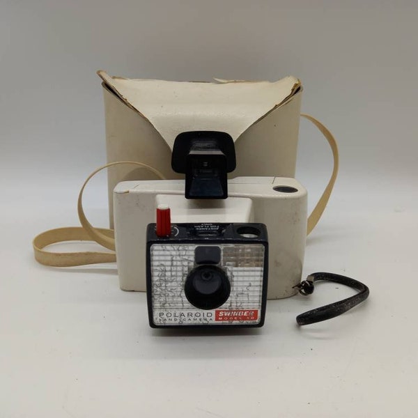 Vintage Polaroid Land Model Swinger Model 20 in de