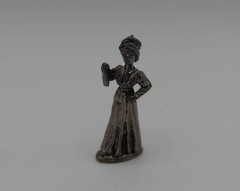 1990\u2019s Lady and the Tramp Miniature Pewter Disney Figurine