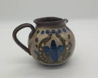 Vintage ceramic Motto creamer/milk jug