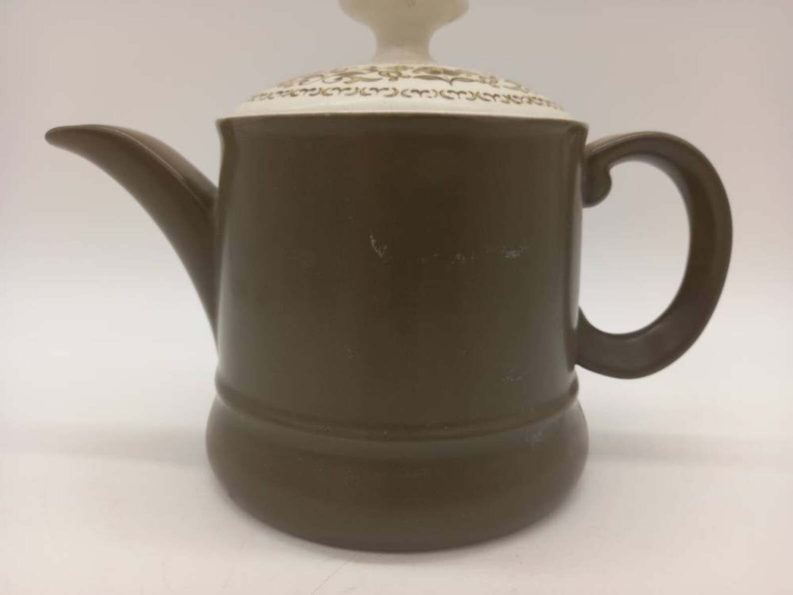 Woods Vintage Green Teapot Pottery England Etsy