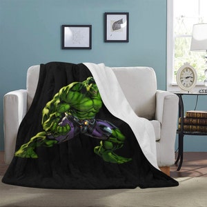 GRANDE MELHOR PREÇO Cobertor Hulk Fleece Viagem Vingadores Super Herói Presentes de Aniversário Dia das Mães Dia dos Pais