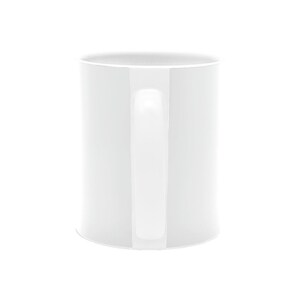 Puede incluir: Una taza de cer&aacute;mica blanca con asa. La taza est&aacute; en blanco y lista para ser personalizada.