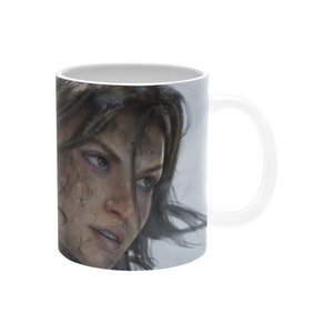 Lara Croft Mug Cup Tomb Raider  Birthday Gifts Mothers Fathers Day