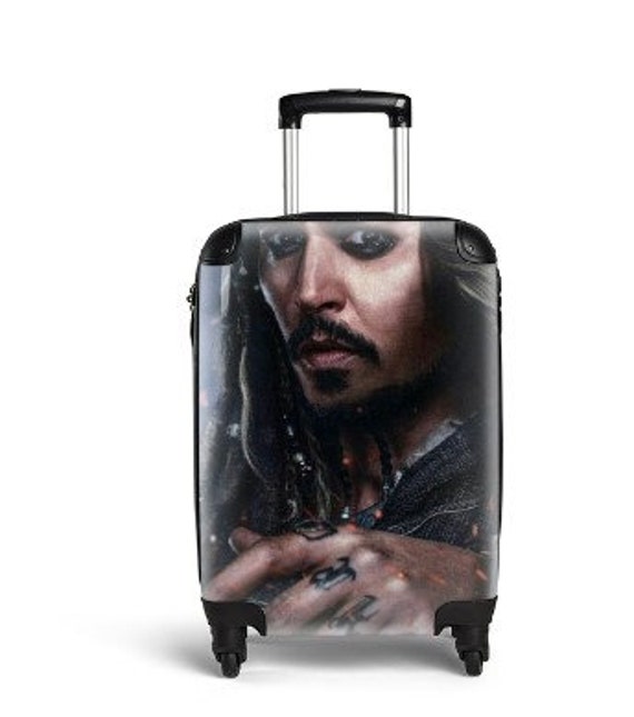 Johnny Depp Suitcase Jack Sparrow Cabin Travelling Super Hero Etsy