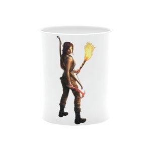 Lara Croft Mug Cup Tomb Raider  Birthday Gifts Mothers Fathers Day