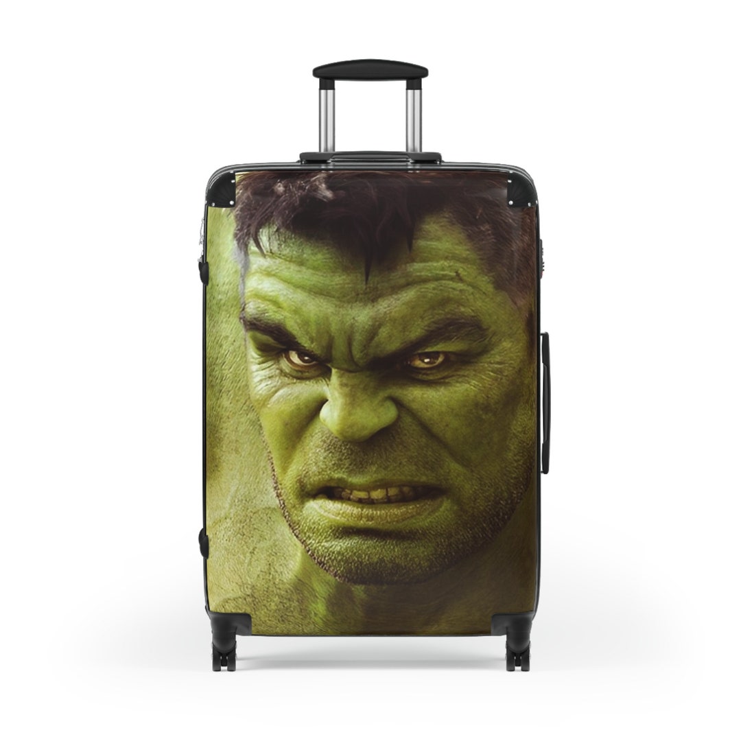 Hulk Suitcase Cabin Luggage Travelling Avengers Super Hero Gifts