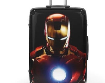 Iron Man Valigia da cabina Bagaglio da viaggio Avengers Super Hero Regali Anniversario di compleanno