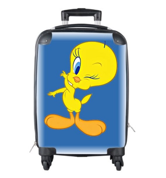Tweety Bird Valise Cabine Voyage Dessin Anime Cadeaux Etsy France