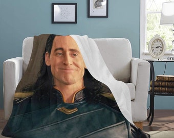 HUGE BEST PRICE Loki Blanket Fleece Travelling   Birthday Gifts Anniversary Home Decoration Travelling