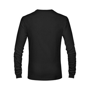 May include: A black long-sleeved t-shirt.