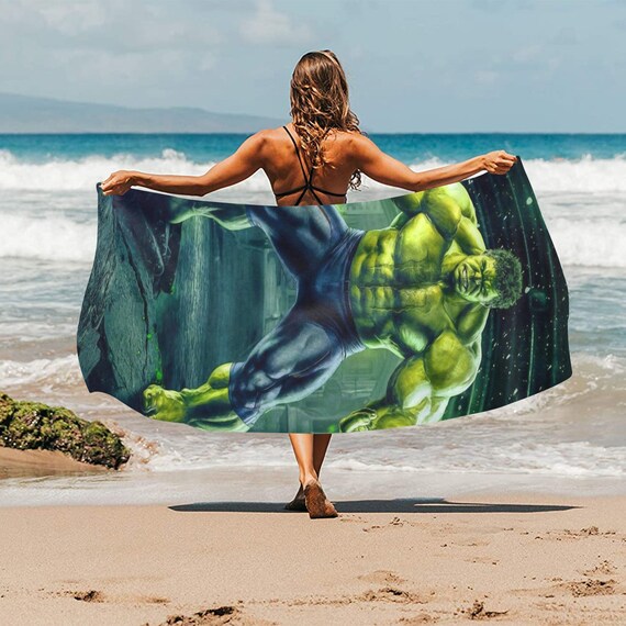 Hulk beach towel deals