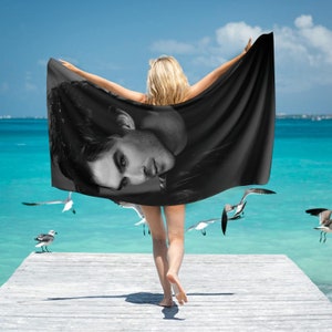 HUGE BEST PRICE Ian Somerhalder Beach Towel Cotton  Camping Summer Birthday Gifts Mothers Fathers Day